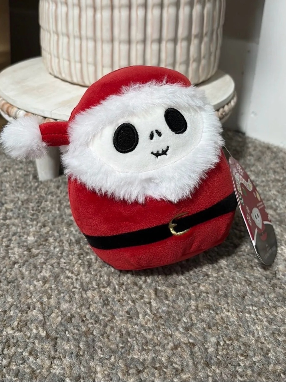 Santa Jack Skellington Squishmallow
